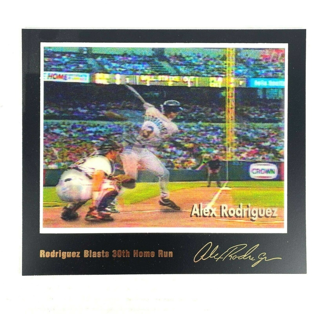 3d‎ MLB Rodriguez 30th Home Run Photo 0372/5000